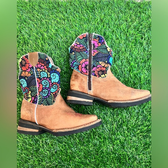 Cuernos Girls Western Boots Size 11 - Picture 10 of 10